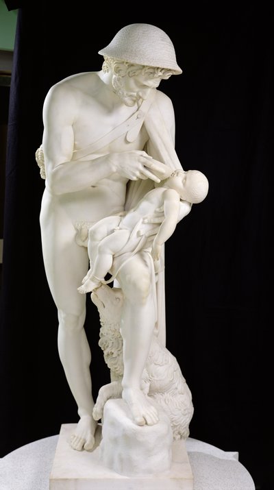 Phorbas che riporta in vita Edipo, 1802-18 da Antoine Denis Chaudet